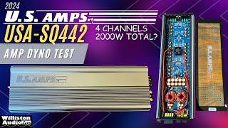 The Four Channel Class AB Monster from U.S. Amps - USA-SQ442 Amp Dyno Test and Review