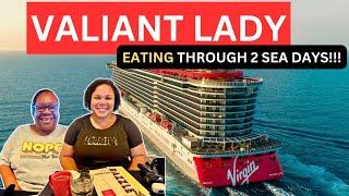 This UPSET me onboard Virgin Voyages Valiant Lady! SEA DAY Fun and EATS!