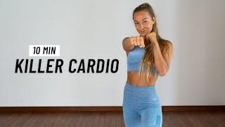 10 MIN CARDIO Workout At Home - Full Body, No Equipment, No Repeats