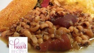 Southern Style Black Eyed Peas | I Heart Recipes