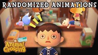 animal crossing but all the animations are random