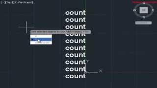 AutoCAD Tutorial Auto Numbering Text and Mtext