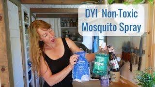 Life in a Tiny House called Fy Nyth - DYI Mosquito Spray! Use Once, it Lasts for Months!