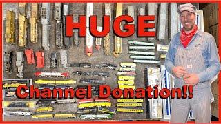 More N Gauge Than I EVER SAW!!  Huge Haul Video & What's For Sale!!