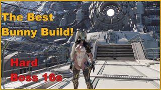 The Best Ultimate Bunny Build! boss in hard 16 seconds The First Descendant bunny build