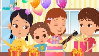 Happy Birthday, David!  | Birthday Song | Miki Piki - Nursery Rhymes and Children's Songs