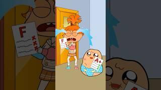 Inside Out 2: Anxiety disguised as AnythingAlexia to teach math to Baby Nuggy! #animation #shorts