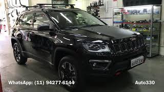 Jeep Compass 2018 - Rack Thule WingBar - Rack Thule Jeep Compass - Auto330 Acessórios