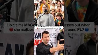 Charlie Kirk Vs College Student Claiming MAGA Is A Cult (Pt.7)