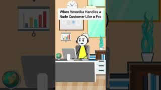 Miss Veronika vs. Rude Customers #animation #funnyvideo #gplus #comedy