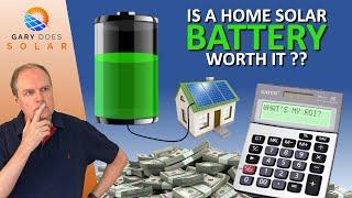 Calculating ROI on a Home Solar Battery