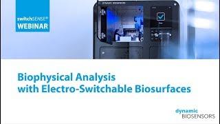 switchSENSE® - Biophysical Analysis with Electro-Switchable Biosurfaces