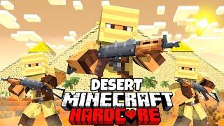 100 Players Simulate Trapped in a Desert in Minecraft... [Movie]