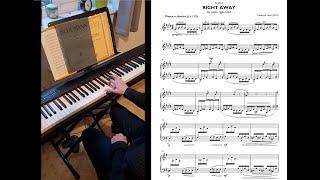 'Right Away' for piano right hand (2021) | Frederick Viner