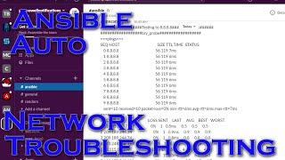 Using Zabbix with Ansible For Auto Troubleshooting(using Mikrotik, Servicenow, VoIP, and Slack)!