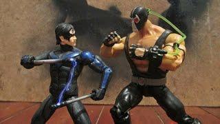 Nightwing Vs Bane - Stop Motion