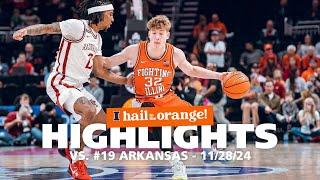 Illini Men's Basketball | Highlights vs. #19 Arkansas 11/28/24