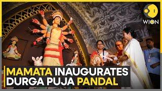 Kolkata: West Bengal CM Mamata Banerjee Inaugurates Durga Puja Pandal | India News | WION