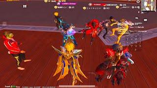 ALL RICH PLAYERS IN CHEER PARK  EMOTES/ X–SUITE FIGHT #pubgmobilecheerpark #noobprank#guccibot