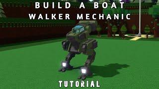 How to Make a Walker Mech in Build A Boat