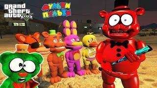 Jelly VALERA SAVES CHILDREN 5 nights FREDDY ANIMATRONICA FNAF Animation GREEN BEAR Multi Pulti