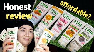 Didn't Expect This || Honest Review On Esha organics Products|Skin Brightening facial