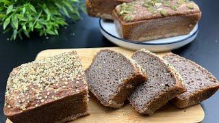 1 INGREDIENT Bread | ONLY Buckwheat | Don’t believe? Whatch video 