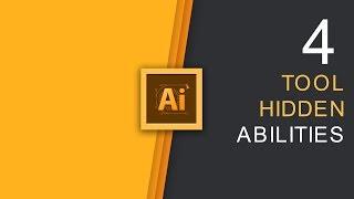 These 4 Illustrator Tools Have HIDDEN Abilities