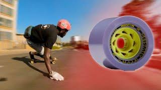 Seismic 75.5mm Chase Hiller longboard wheels review