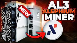 The BRAND NEW IceRiver AL3 ALEPHIUM Miner is Here!