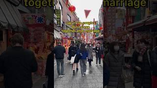 Japanese DON’T sleep together after marriage 🫣#japan #travel #shorts #tokyo #facts #marriage