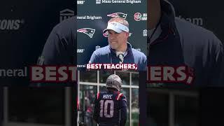 Josh McDaniels praised Drake Maye at Patriots OTA's today  ️ Marc Cappello