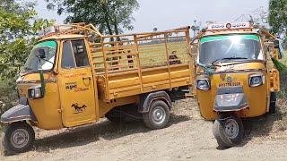 Power of PIAGGIO Ape Tuk Tuk "Autorickshaw 3 Wheeler" Video Stunts with Wood | Crazy AutoWala