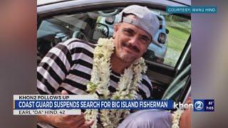 Coast Guard suspends search for missing Big Island fisherman