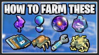 How to Farm Evolution Materials, Perk-Up, Re-Perk, Hero XP, Schematic XP, Survivor XP, and more!