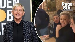 Ellen DeGeneres nearly unrecognizable alongside Portia de Rossi after fleeing the US post-election