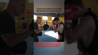 Over Hand/45° Punches Using #Versamitts (Important Concept Made Easy!) #shorts