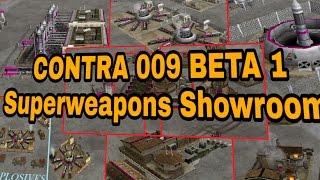 Superweapons Showroom - Command & Conquer Generals Zero Hour CONTRA 009 Beta 1