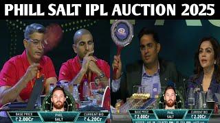 Phil Salt IPL Auction 2025 highlights | Philip Salt IPL Auction 2024 | IPL AUCTION 2025 highlights