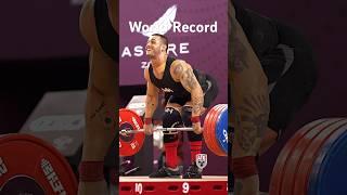 19 y/o Karlos Nasar (89kg ) 223kg / 491lbs C&J World Record Slow Motion! #weightlifting