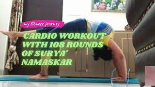 108 Surya Namaskar|Self Practice|Yoga at Home|Yoga with Pooja