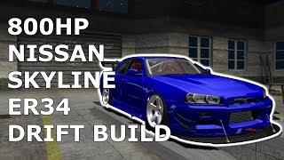 DRIFT Build Nissan Skyline ER34  - SLRR Builds