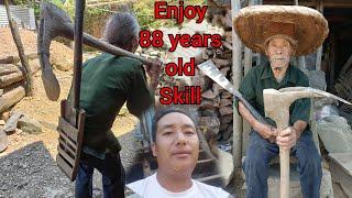 HATIR BABA Vlog Episode 1. NAGA OLD MAN CUTTING SKILL.