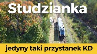 Studzianka - jedyny taki przystanek KD