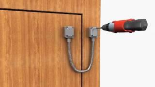 YLI Electronic | Door Loop for Exposed Mounting & Mortise Mounting | Electronic Lock Accessory