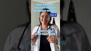The most important youtube channels for medical students #shorts