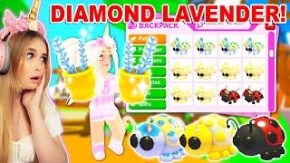 Using DIAMOND LAVENDER To Get These LEGENDARY *LADYBUGS* In Adopt Me! (Roblox)