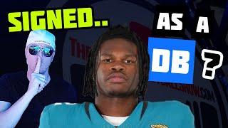  Travis Hunter signs rookie deal.. as a DB?? 