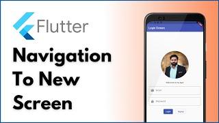 How to navigate to second screen in Flutter