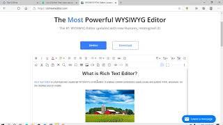 #richTextEditor How to use Rich Text Editor in your website. By With Us Buddy